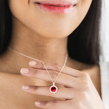Color Dot Necklace