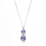Double Take Sterling Silver Necklace