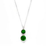 Double Take Sterling Silver Necklace