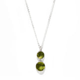 Double Take Sterling Silver Necklace