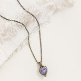 Brass Drop Necklace