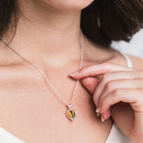 Silver Drop Necklace