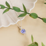 Silver Drop Necklace