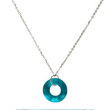 Glass Hoop Necklace