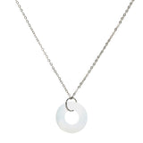 Glass Hoop Necklace