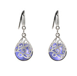 Filigree Teardrop Sterling Earrings