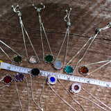 Botanical Sterling Silver Adjustable Slider Bracelet