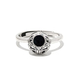 Vintage Lace Sterling Silver Adjustable Ring