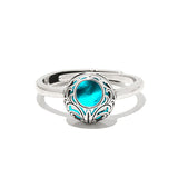 Vintage Lace Sterling Silver Adjustable Ring
