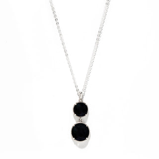 Double Take Sterling Silver Necklace-Necklace-Bottled Up Designs