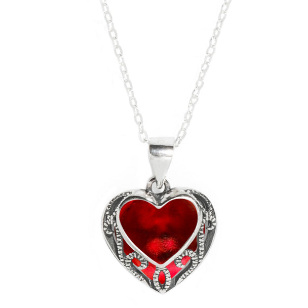 Homespun Hearts Necklace-Necklace-Bottled Up Designs