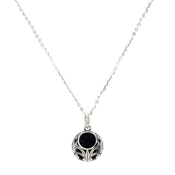 Vintage Lace Sterling Silver Necklace-Necklace-Bottled Up Designs
