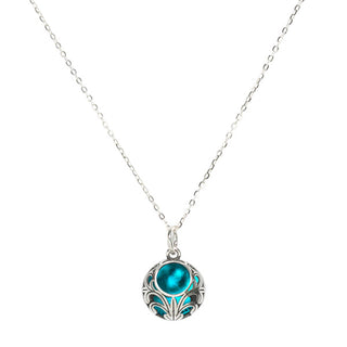 Vintage Lace Sterling Silver Necklace-Necklace-Bottled Up Designs