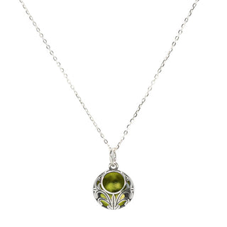 Vintage Lace Sterling Silver Necklace-Necklace-Bottled Up Designs