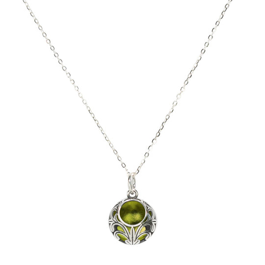 Vintage Lace Sterling Silver Necklace-Necklace-Bottled Up Designs