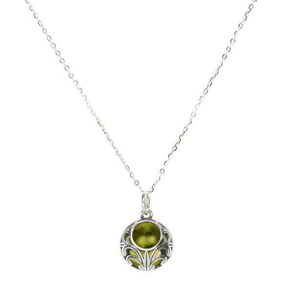 Vintage Lace Sterling Silver Necklace-Necklace-Bottled Up Designs