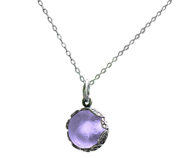 Botanical Sterling Silver Necklace-Sterling Silver-Bottled Up Designs