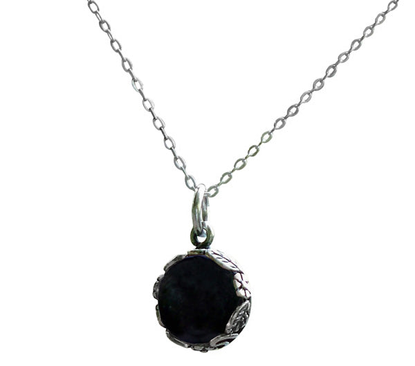 Botanical Sterling Silver Necklace-Sterling Silver-Bottled Up Designs