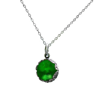 Botanical Sterling Silver Necklace-Sterling Silver-Bottled Up Designs