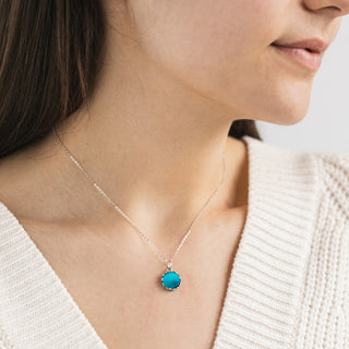 Botanical Sterling Silver Necklace-Sterling Silver-Bottled Up Designs