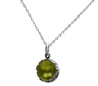 Botanical Sterling Silver Necklace-Sterling Silver-Bottled Up Designs