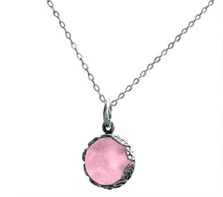 Botanical Sterling Silver Necklace-Sterling Silver-Bottled Up Designs