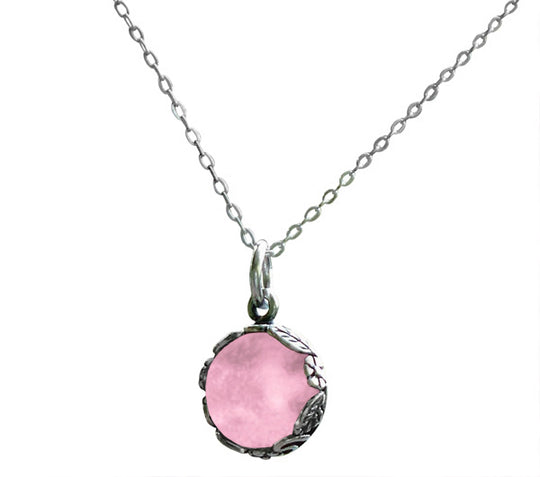 Botanical Sterling Silver Necklace-Sterling Silver-Bottled Up Designs