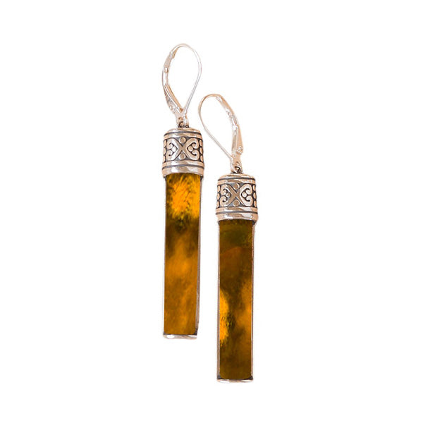 Bottoms Up Sterling Leverback Earrings-Earrings-Bottled Up Designs