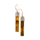 Bottoms Up Sterling Leverback Earrings