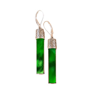 Bottoms Up Sterling Leverback Earrings-Earrings-Bottled Up Designs
