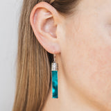 Bottoms Up Sterling Leverback Earrings