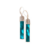 Bottoms Up Sterling Leverback Earrings