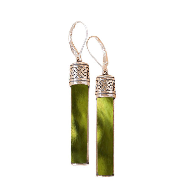 Bottoms Up Sterling Leverback Earrings-Earrings-Bottled Up Designs