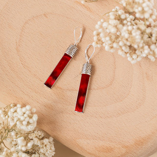 Bottoms Up Sterling Leverback Earrings-Earrings-Bottled Up Designs