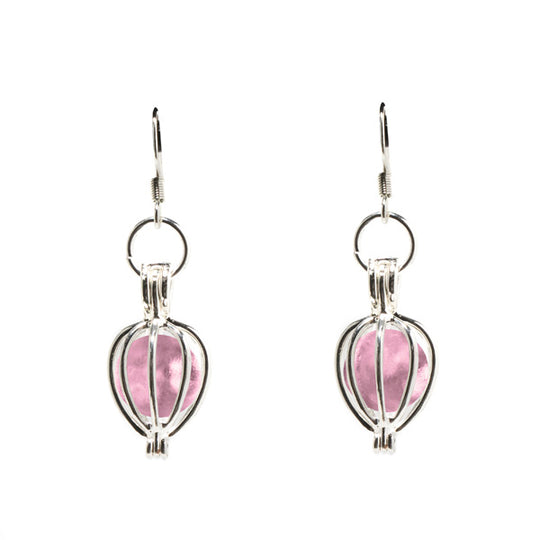 Silver Drop Earrings-Drops-Bottled Up Designs