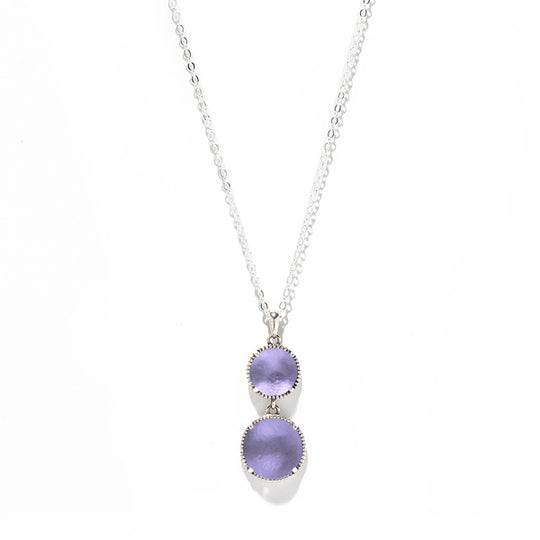Double Take Sterling Silver Necklace-Necklace-Bottled Up Designs