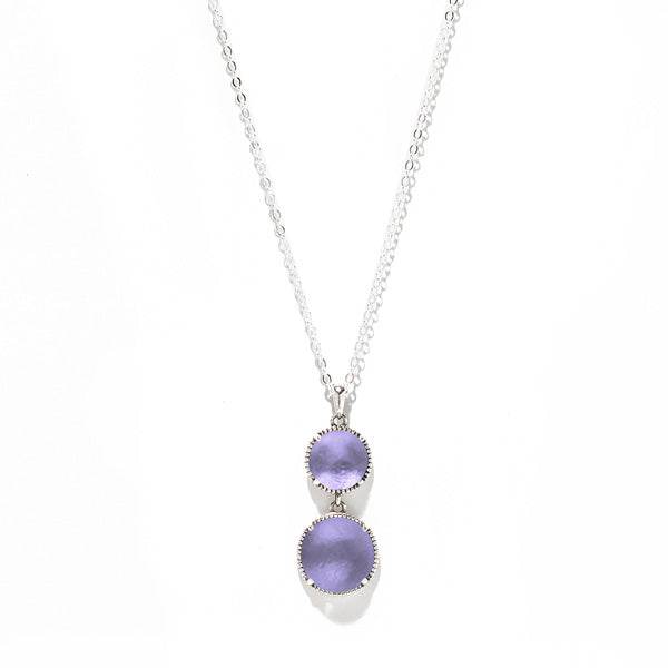 Double Take Sterling Silver Necklace-Necklace-Bottled Up Designs