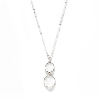 Double Take Sterling Silver Necklace-Necklace-Bottled Up Designs