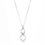 Double Take Sterling Silver Necklace