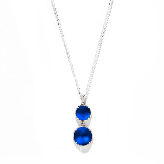 Double Take Sterling Silver Necklace-Necklace-Bottled Up Designs