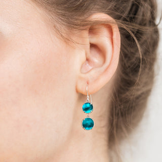 Double Take Sterling Silver Earrings-Sterling Silver-Bottled Up Designs