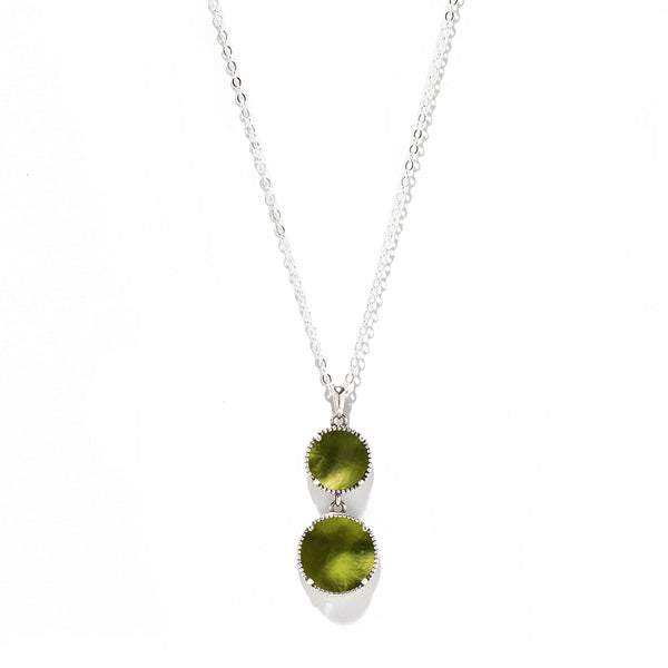 Double Take Sterling Silver Necklace-Necklace-Bottled Up Designs
