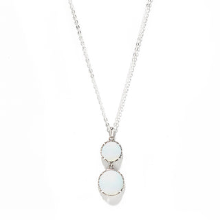 Double Take Sterling Silver Necklace-Necklace-Bottled Up Designs