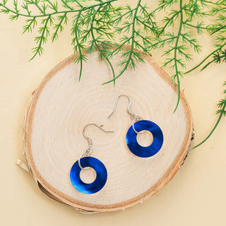 Glass Hoop Earrings-Glass Hoops-Bottled Up Designs
