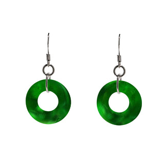 Glass Hoop Earrings-Glass Hoops-Bottled Up Designs