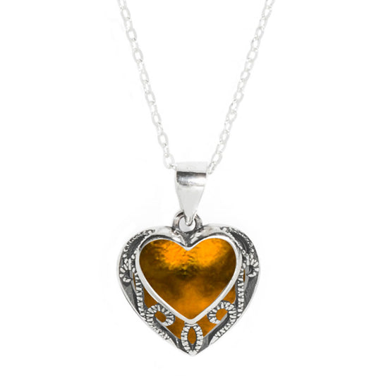 Homespun Hearts Necklace-Necklace-Bottled Up Designs