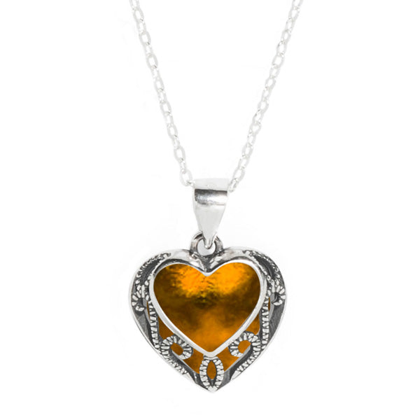Homespun Hearts Necklace-Necklace-Bottled Up Designs