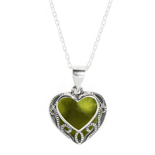 Homespun Hearts Necklace-Necklace-Bottled Up Designs