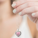 Homespun Hearts Necklace