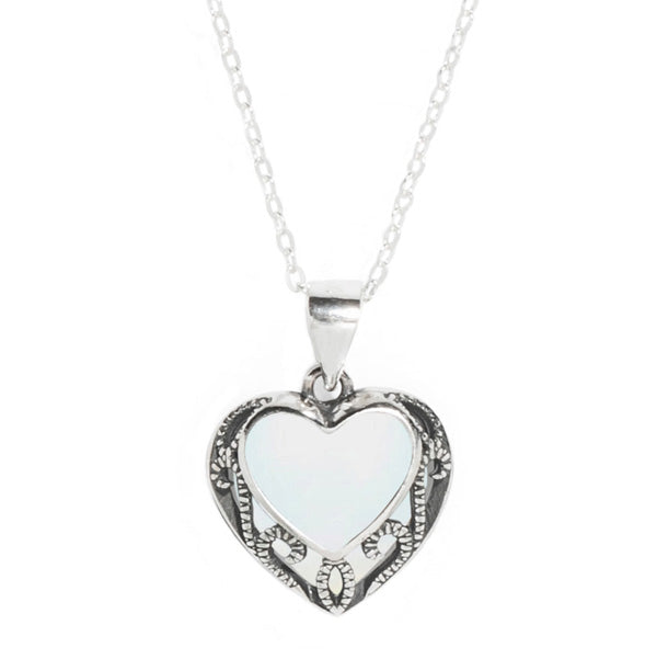 Homespun Hearts Necklace-Necklace-Bottled Up Designs